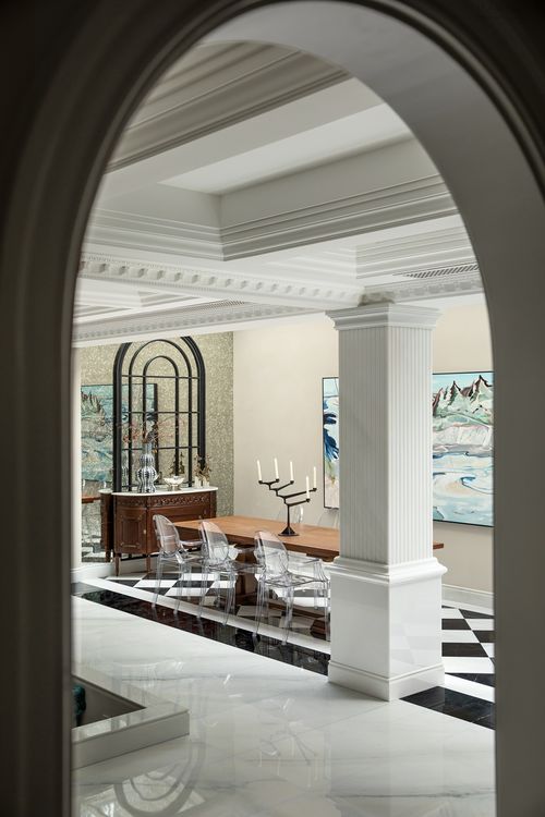 柳紹祖設計 | 鐫刻經典 自在雅奢 杭州480㎡住宅美學鑒賞